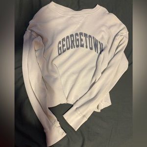 ♡ john galt long sleeve waffle tee